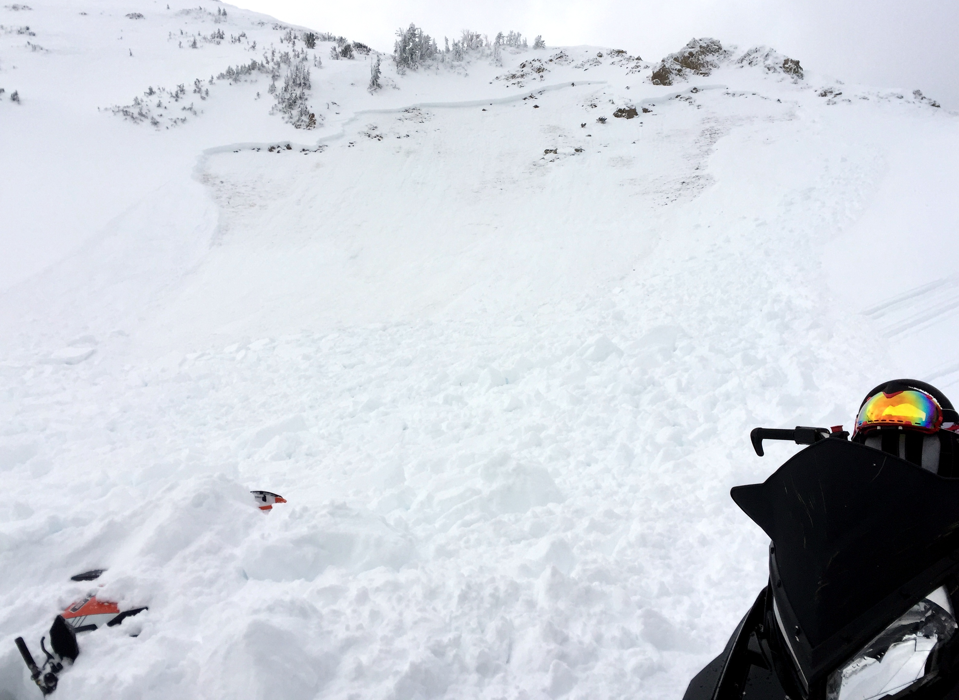 Remotely triggered avalanche - Tepee Basin 1/8/16